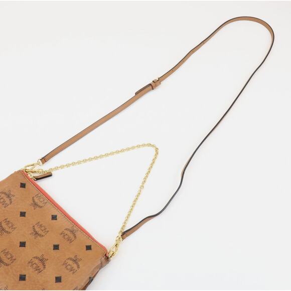 💎✨BEAUTIFUL✨💎Authentic MCM Visetos Leather 2WAY Hand Bag Shoulder Bag - Picture 9 of 15